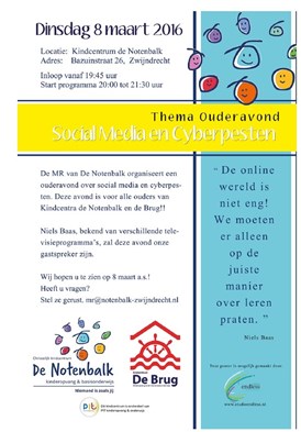 Social Media ouderavond 8 maart 2016